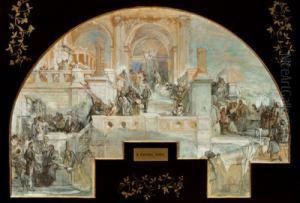 Alegoria De La Arquitectura by Ramon Parada Justel