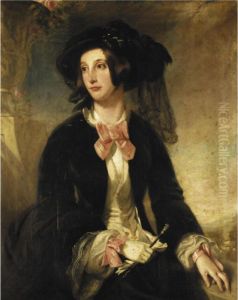 Portrait Of Frances Mary Vassall Tunnard-moore by James Pardon Of Canterbury