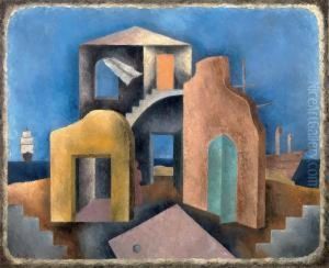 Paesaggio by Rene Herbert Renato Paresce
