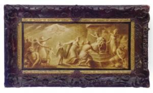 An Allegorical Scene With A Native American by Luis Paret Y Alczar