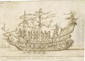 Jason And The Argonauts Directed By Minerva by Giulio Parigi