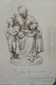 La Fete De Ma Mere by Auguste Paris