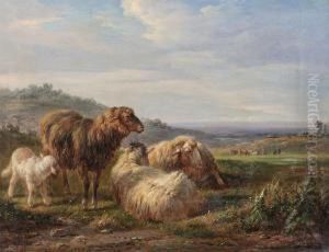 "les Moutons" by Joseph Francois Paris