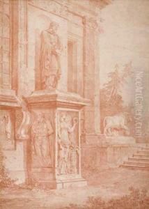 Statue D'un Esclave Babare, Villa Medici