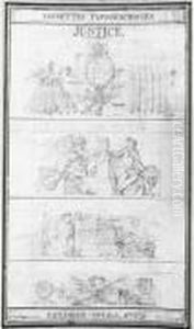 Six Vignettes Et Ornements Typographiques Pour L'imprimerie Royale,
D'apres Des Idees De Dugourc En 1791 by Pierre Adrien Paris