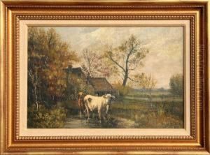 Untitled - Pastoral Landscape Ii by John Parker Davis