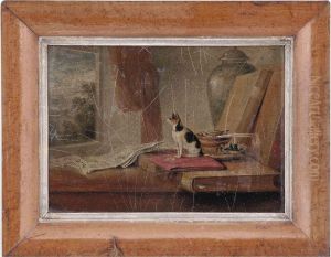 Wee Wee - A Favourite French Terrier by Henry Perlee Parker