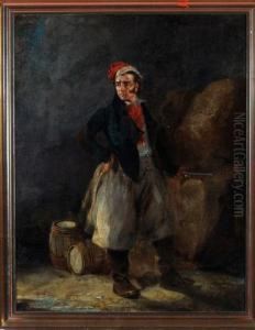 A Smuggler On A Rocky Beach