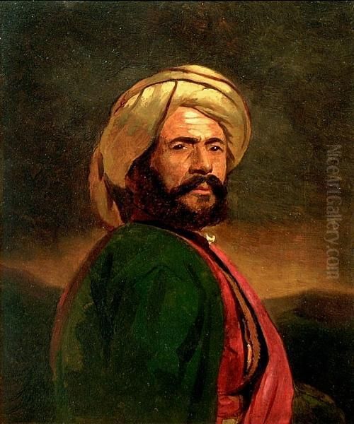 Portrait Of A Gentleman In Arab Costume - view 1