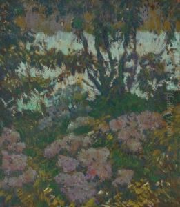 Rhododendrons by Lawton Silas Parker