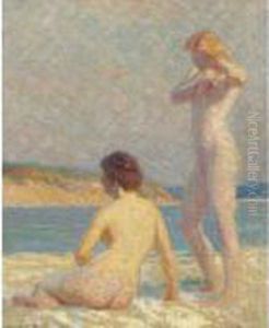 Bathers by Lawton Silas Parker