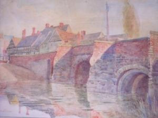 Old Bridge, Tewkesbury - view 1