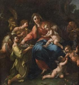 Madonna Con Bambino E Angeli