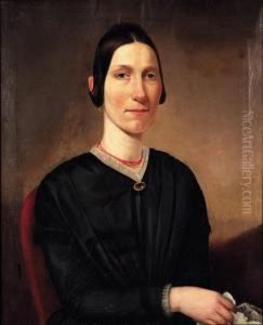 Portrait Of Anne Cochrells by David Parr