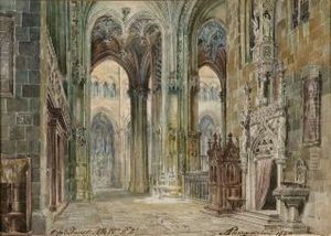 Scenografia Per Il Faust (atto Iv, Scena Ii) by Angelo Parravicini
