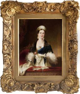 Queen Victoria At The Opera by Edmund Thomas Parris