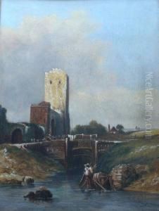The Canal Lock by G. Parris