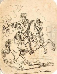 Cavalier Tenant
Un Mousqueton by Charles Parrocel