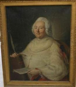 Portrait Du Docteur Antoine Louis by Marie Parrocel
