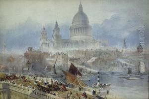 The Thames By St Paul's
