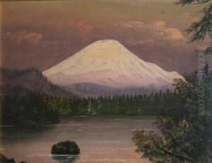 Mountain Scape by William Samuel Parrott