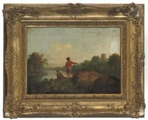 A Good Spot For Fishing by G. Parry