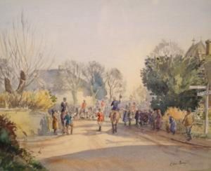 The Cottesmore At Tinwell by David Henry Parry Jnr.