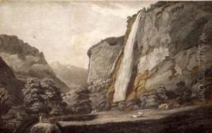 The Valley Of Luterbrun In The Canton Of Berne
Switzerland by William Pars