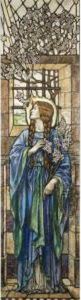 Fortitude And Hope, Two Designs For Stained Glass Panels by Karl Parsons
