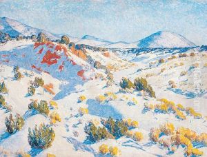 Winter In Santa Fe by Sheldon Parsons