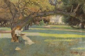 The Havens' Estate, Piedmont, California by John Herbert Evelyn Partington