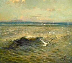 Looking Across The Golden Gate by Richard Langtry Partington