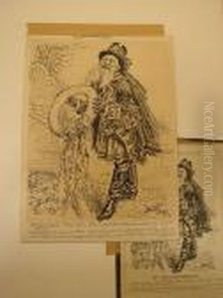 "the New Frightfulness", Signed 'bernard Partridge', Inscribed With Title, Pen And Ink - view 1