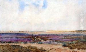 North Norfolk Estuary by Frederick Henry Partridge