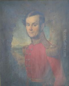 Portrait Of A Young Officer,
Believed To Be Lieut. Frederick Augustus York