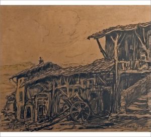 Village In Southern France by Oskari Parviainen