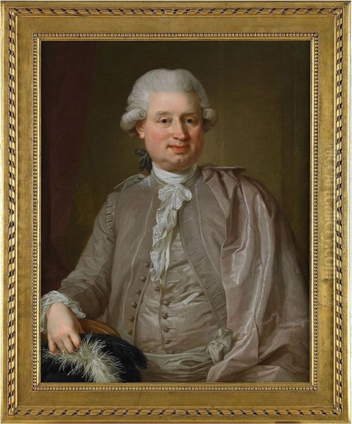 Portratt Av Grosshandlaren Johan Fredrik Burghardi - view 1