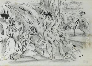 Paysage Cubain by Jules Pascin