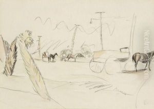 Paysage De Cuba by Jules Pascin