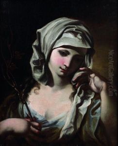 Madone Au Rameau De Chene