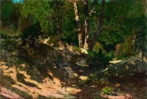 La Gorge Aux Loups - Fontainebleau by Alberto Pasini