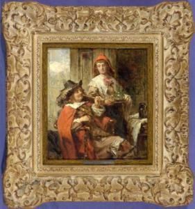 Kavalier Und Dienstmagd by Daniel Ii Pasmore