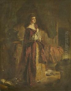 The Cavaliers Lady by Daniel Ii Pasmore