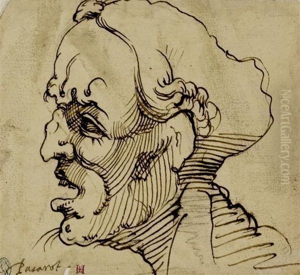 Male Head Study - view 1