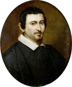Portrait Of A Gentleman, Bust-length, In Black Costume
