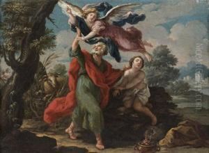 Le Sacrifice D'abraham by Giuseppe Passeri