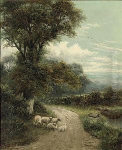 A Lane, Dorking, Surrey by Charles Henry Passey