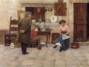 The Art Lover by Luigi Pastega