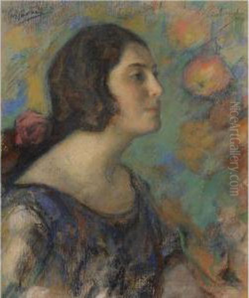 Portrait Of Judith Spat - view 1