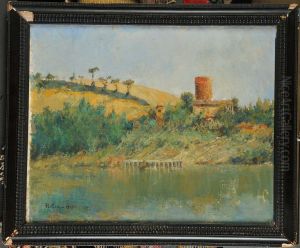 Paesaggio Con Il Tevere